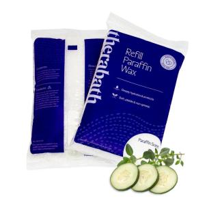 imageTherabath Paraffin Wax Refill  Thermotherapy  Use to Relieve Arthritis Discomfort Stiff Muscles ampamp Dry Skin  For Hands Feet Body  Deeply Hydrates  Made in USA 24 lb Cucumber Melon w Thyme