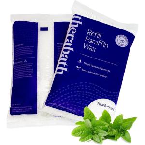 imageTherabath Paraffin Wax Refill  Thermotherapy  Use to Relieve Arthritis Discomfort Stiff Muscles amp Dry Skin  for Hands Feet Body  Deeply Hydrates amp Protects  Made in USA 4 lb Wintergreen